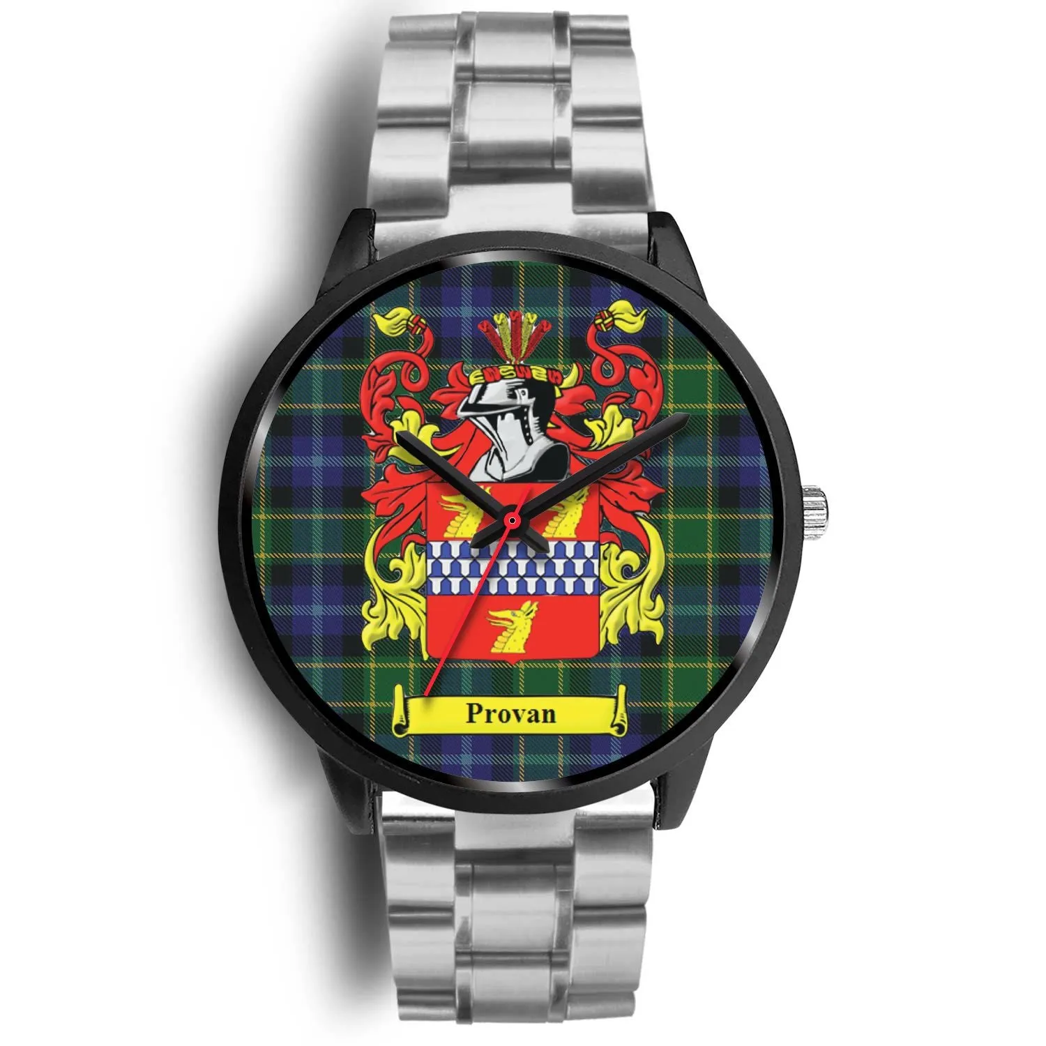 Provan Clan Badge Tartan Black Watch