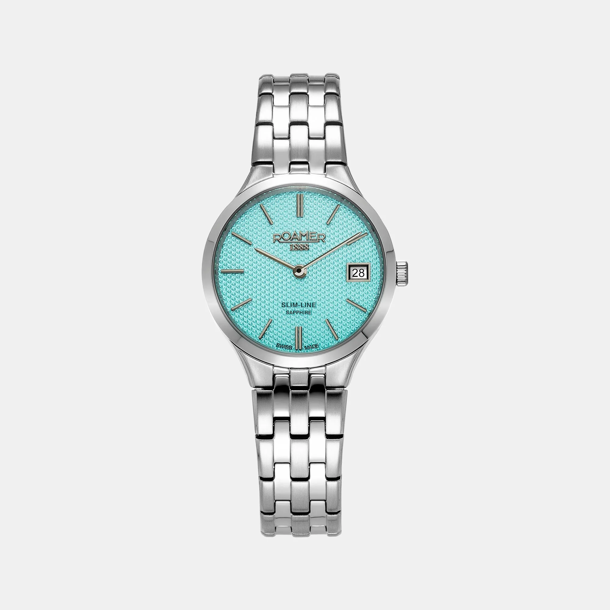 Quartz Women's Sky Blue Analog Stainless Steel Watch 512857 41 05 20