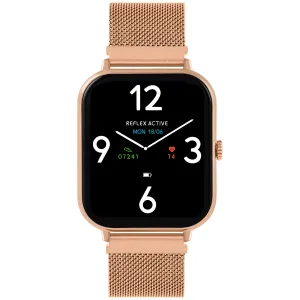 Reflex Active Rose Gold Tone Series 06 Full Touchscreen Smart Watch RA23-4080