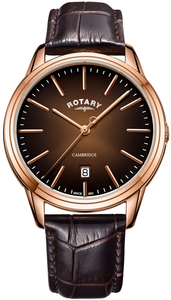 ROT Watch Cambridge Rose Gold PVD Mens