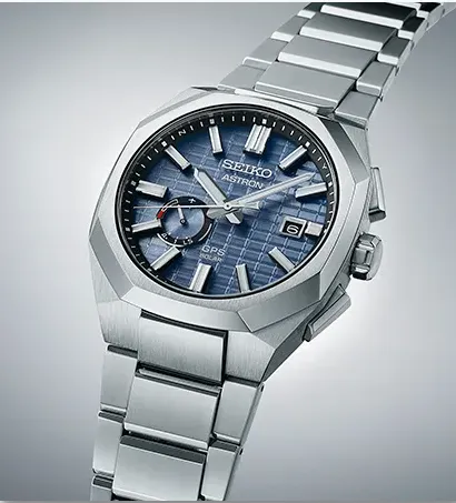 Seiko SSJ013 Blue Dial GPS Astron Solar Automatic Watch