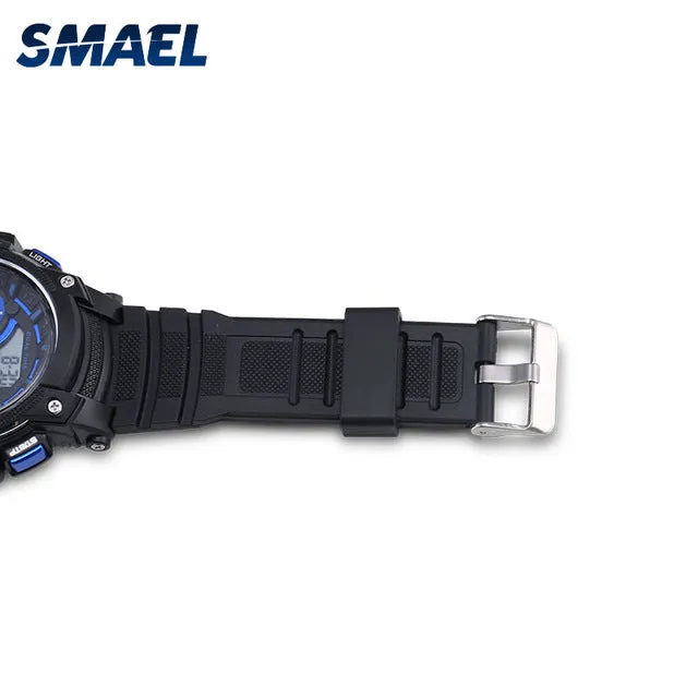 Sporty Waterproof Shock-Resistant Men's Quartz Watch