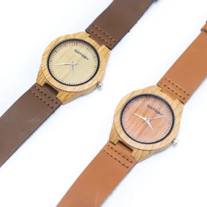 Stylish Casual Watch with Natural Cork Watch Strap WA-337