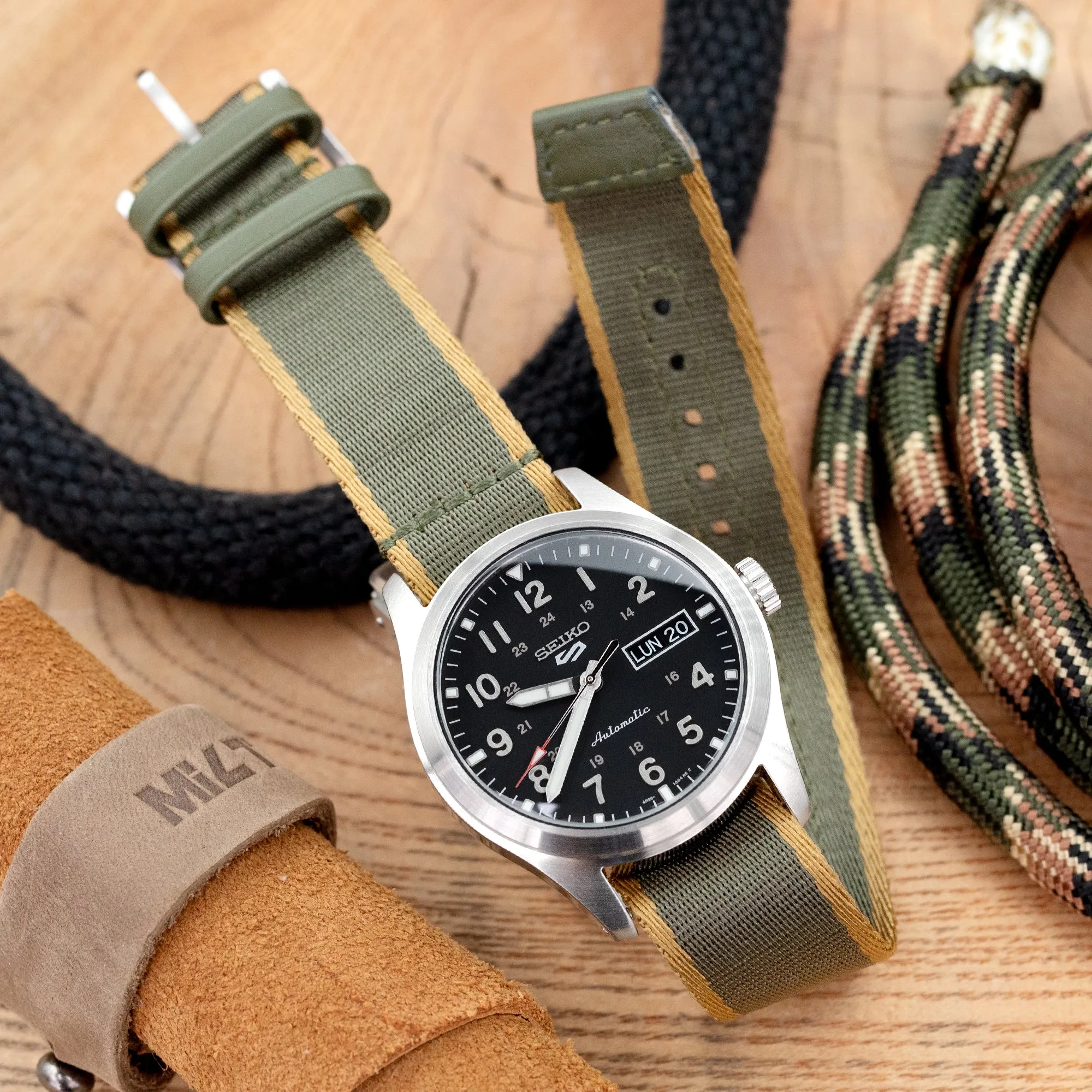 The M-1945T Strap by HAVESTON Straps, 20mm or 22mm