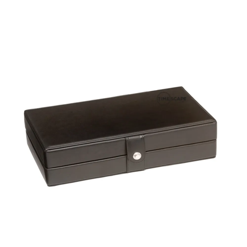 UNDERWOOD (LONDON) - 4-Unit Leather Watch Box  | UN234/BLK