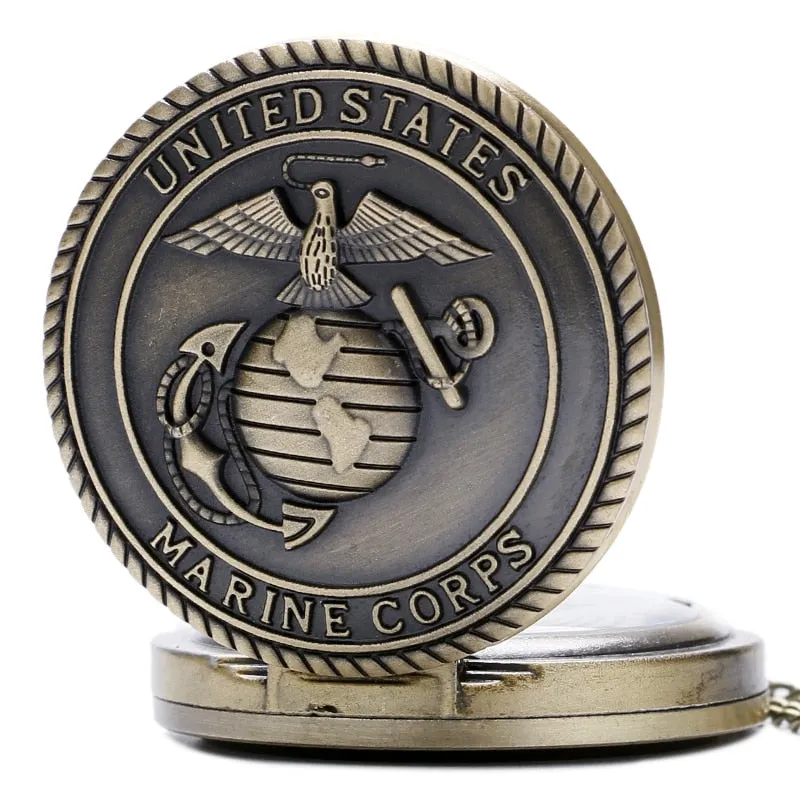 United State Marine Corps Pocket Watch