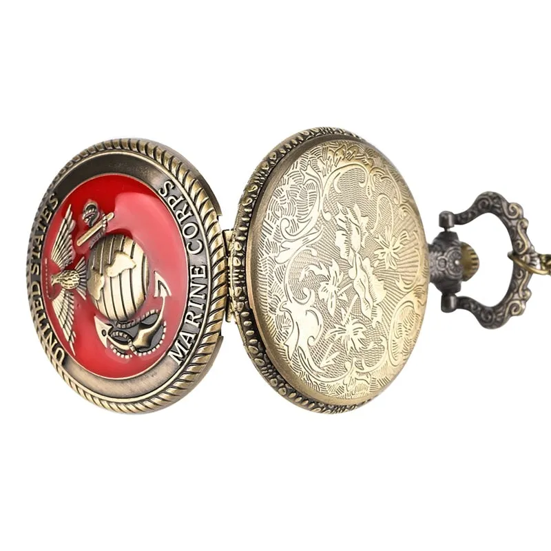 United State Marine Corps Pocket Watch