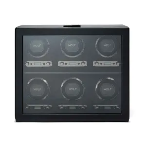 Wolf British Racing 6 Piece Watch Winder