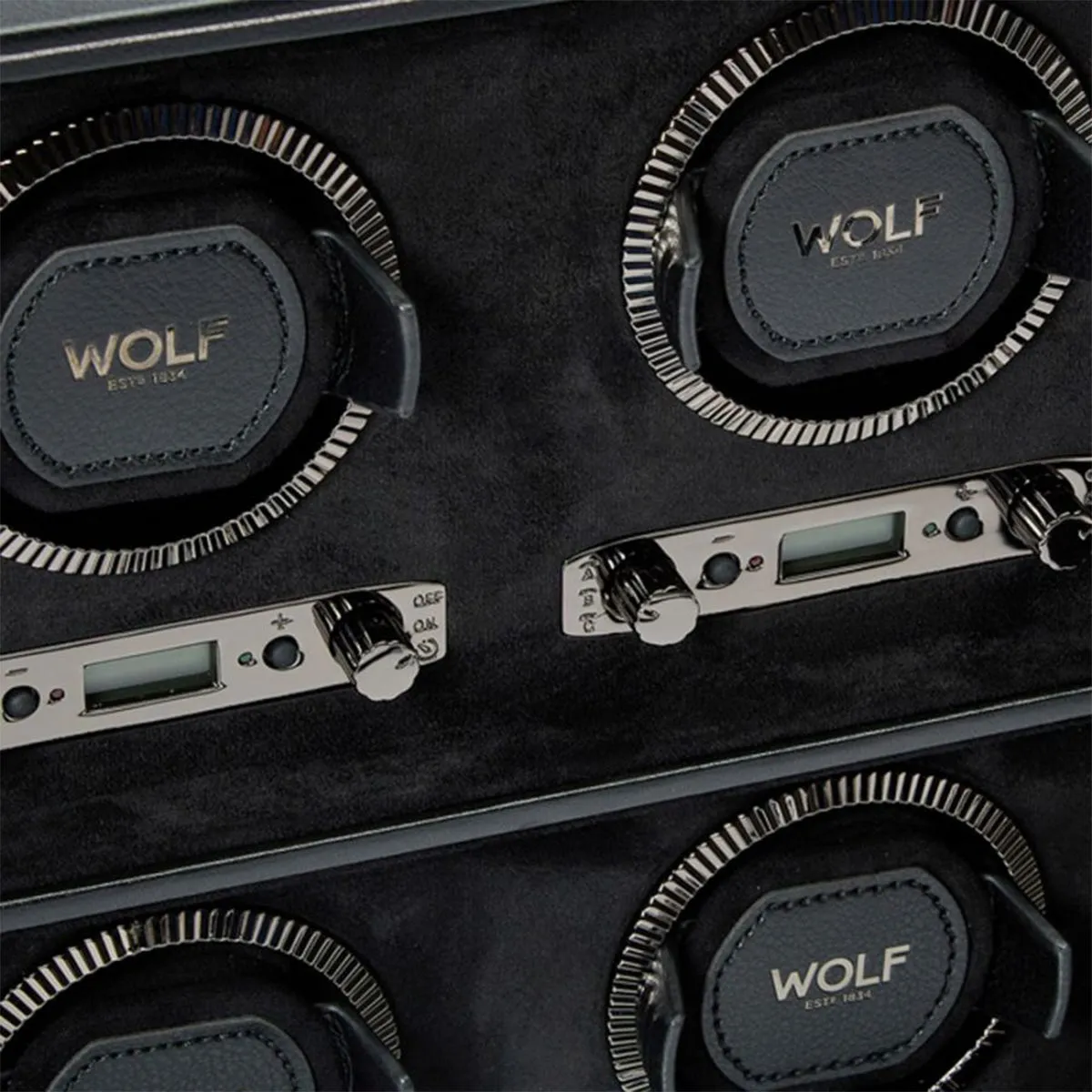 Wolf British Racing 6 Piece Watch Winder