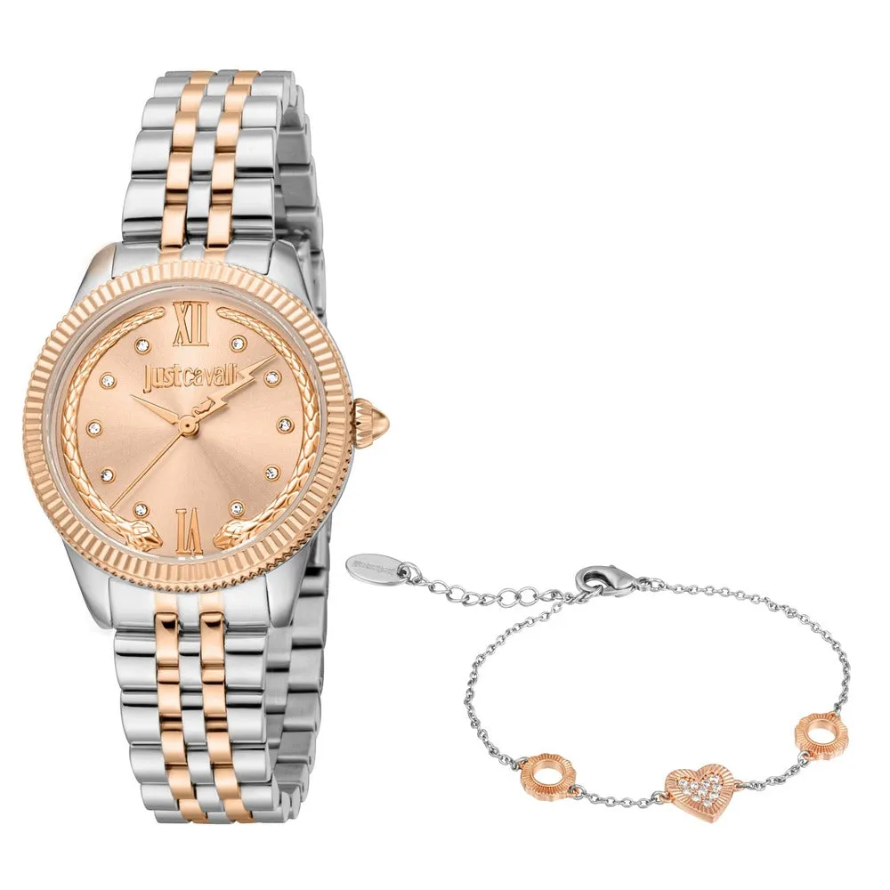 Women Valentine's Rose Gold 30mm Watch