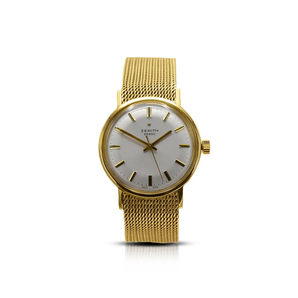 Zenith Mechanical Bracelet Watch 34mm - 9ct Gold