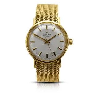 Zenith Mechanical Bracelet Watch 34mm - 9ct Gold